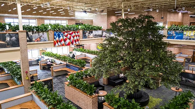 Image: Office at Hickory, NC Headquarters.