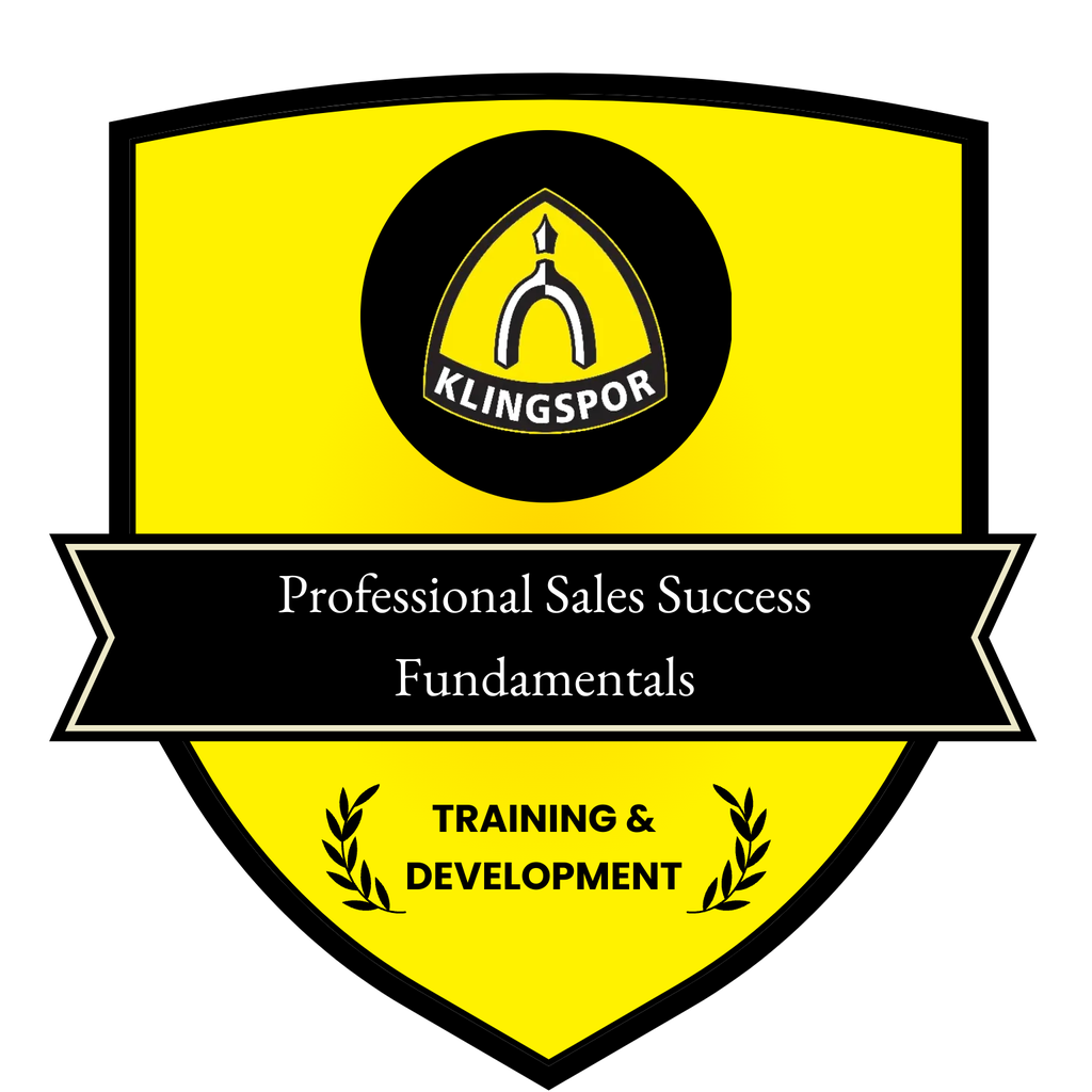 Professional Sales Success Fundamentals with Prof. McCarthy